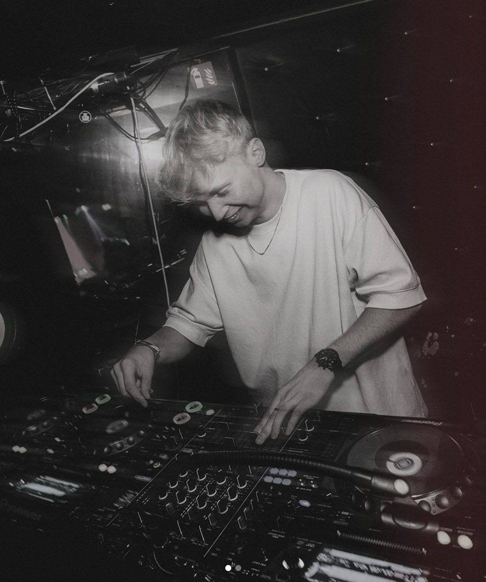 Collin Sterling at the DJ booth